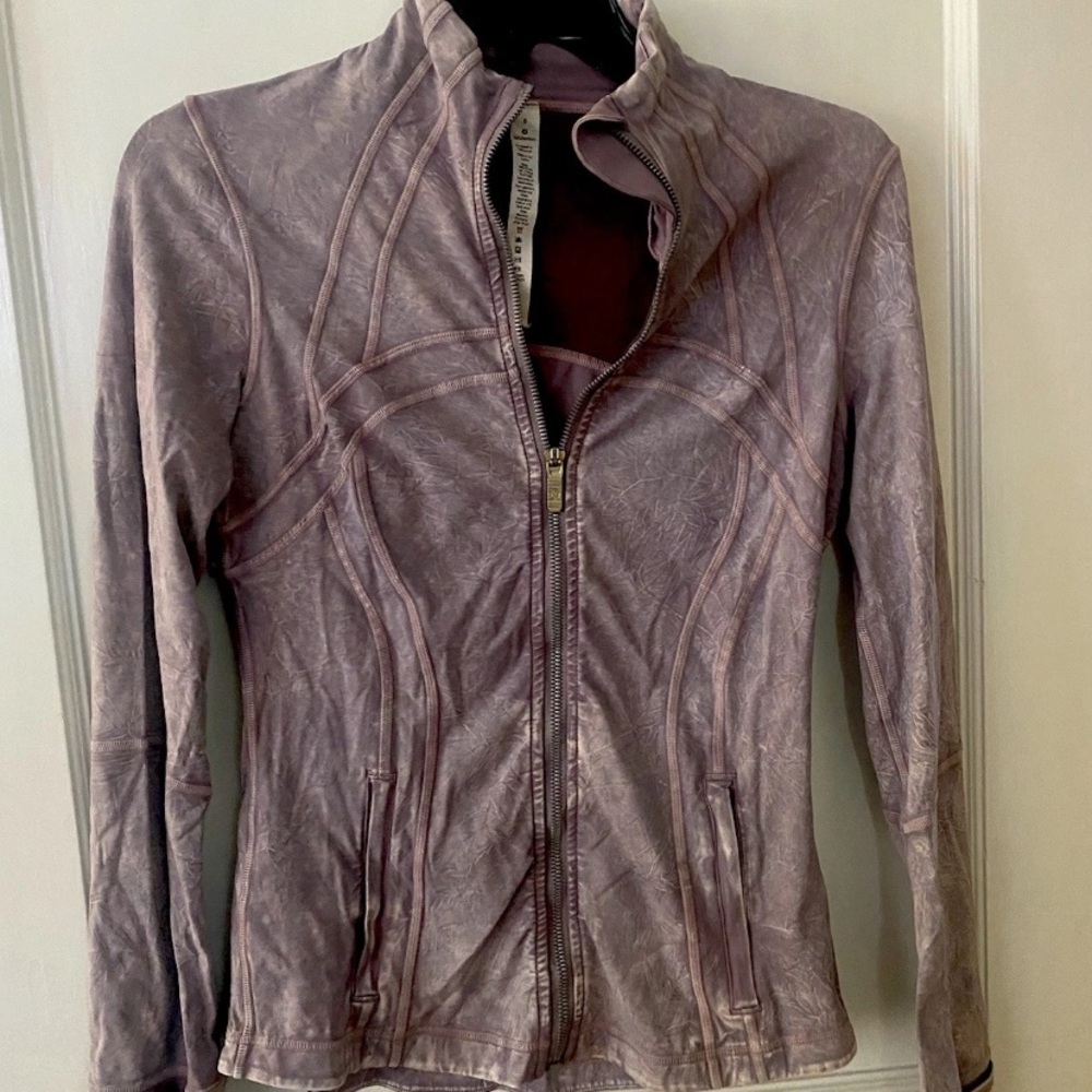 lululemon athletica Mauve Leather Jacket